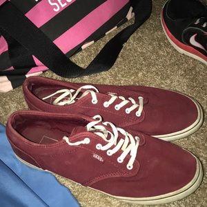 maroon vans